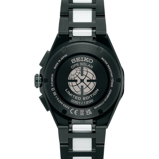 SBXC185・ｾｲｺｰｱｽﾄﾛﾝ【ﾉﾍﾞﾙﾃｨ付・ｷﾞﾌﾄ包装・ﾍﾞﾙﾄ調整無料・新品正規品】腕時計 メンズ GPSｿｰﾗｰ電波  2025 限定モデル画像