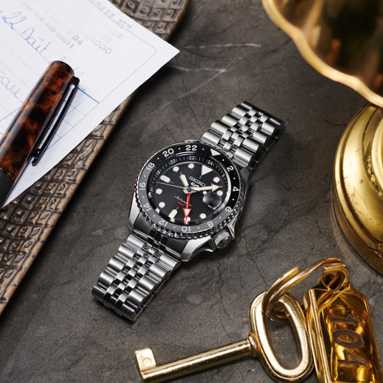 SBSC001 セイコー5スポーツ【国内正規品】【ノベルティ付・ｷﾞﾌﾄ包装･ｻｲｽﾞ調整無料】ﾒｶﾆｶﾙ　GMT画像