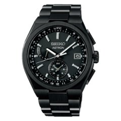 SBXY087 ｾｲｺｰｱｽﾄﾛﾝ【ﾉﾍﾞﾙﾃｨ付・ｷﾞﾌﾄ包装・ﾍﾞﾙﾄ調整無料・新品正規品】ｿｰﾗｰ電波 ﾒﾝｽﾞ腕時計画像