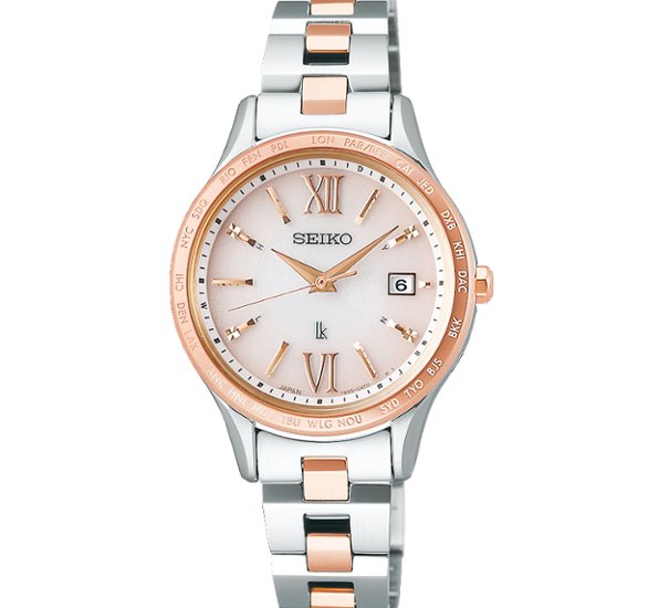 SSVV082 ｾｲｺｰﾙｷｱ【ﾉﾍﾞﾙﾃｨ付・ｷﾞﾌﾄ包装･ﾍﾞﾙﾄ調整無料･新品正規品】ｿｰﾗｰ電波　ﾚﾃﾞｨｰｽ腕時計画像