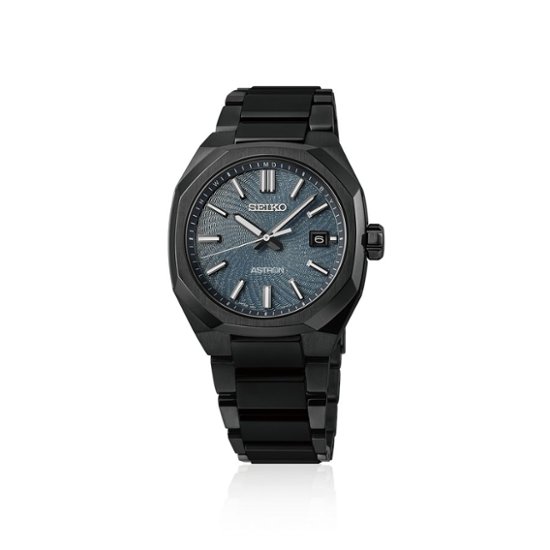 SBXY107　ｾｲｺｰｱｽﾄﾛﾝ【ﾉﾍﾞﾙﾃｨ付・ｷﾞﾌﾄ包装・ﾍﾞﾙﾄ調整無料・新品正規品】ｿｰﾗｰ電波 ﾒﾝｽﾞ腕時計 限定画像