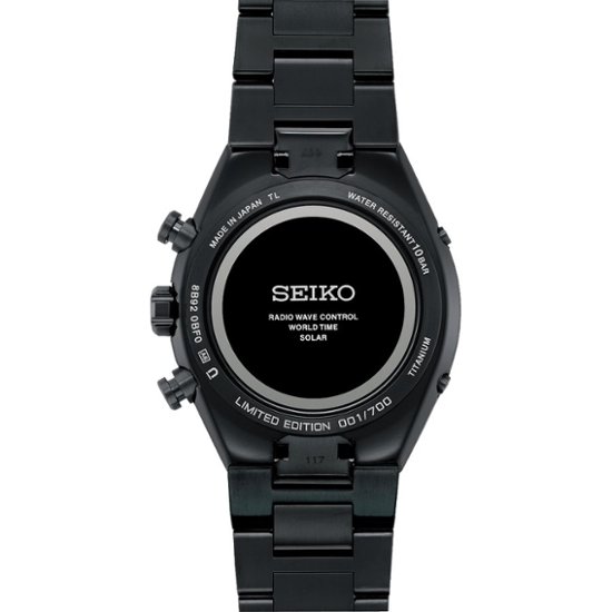 SBXY105 ｾｲｺｰｱｽﾄﾛﾝ【ﾉﾍﾞﾙﾃｨ付・ｷﾞﾌﾄ包装・ﾍﾞﾙﾄ調整無料・新品正規品】ｿｰﾗｰ電波 ﾒﾝｽﾞ腕時計 限定画像