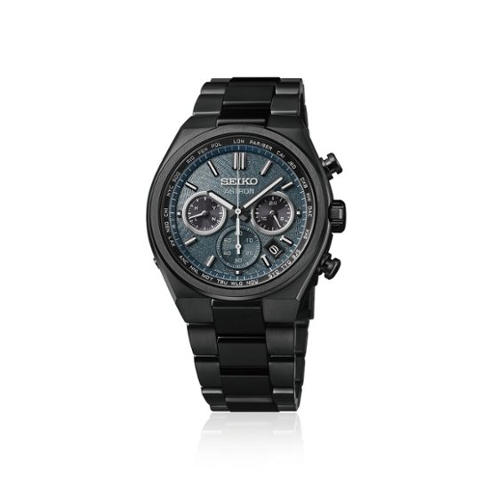 SBXY105 ｾｲｺｰｱｽﾄﾛﾝ【ﾉﾍﾞﾙﾃｨ付・ｷﾞﾌﾄ包装・ﾍﾞﾙﾄ調整無料・新品正規品】ｿｰﾗｰ電波 ﾒﾝｽﾞ腕時計 限定画像