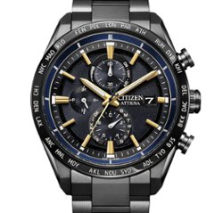 AT8289-67E アテッサ【ノベルティ付・ｷﾞﾌﾄ包装･ベルト調整無料・国内正規品】腕時計 メンズ ソーラー電波 限定 JAXA画像