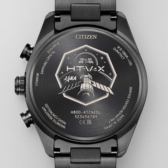 AT8289-67E アテッサ【ノベルティ付・ｷﾞﾌﾄ包装･ベルト調整無料・国内正規品】腕時計 メンズ ソーラー電波 限定 JAXA画像