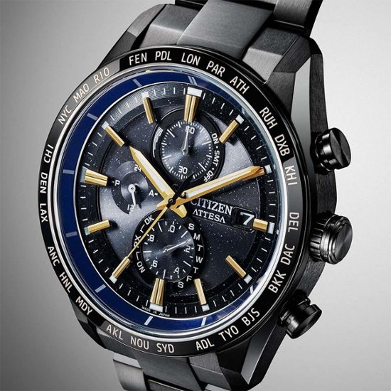 AT8289-67E アテッサ【ノベルティ付・ｷﾞﾌﾄ包装･ベルト調整無料・国内正規品】腕時計 メンズ ソーラー電波 限定 JAXA画像