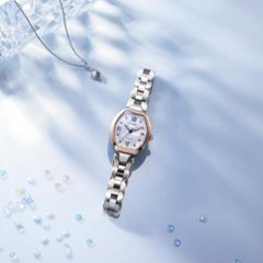  ES9484-55W ｴｸｼｰﾄﾞ【ﾉﾍﾞﾙﾃｨ付・国内正規品・ｷﾞﾌﾄ包装･ﾍﾞﾙﾄ調整無料】腕時計 ﾚﾃﾞｨｰｽ ｿｰﾗｰ電波画像