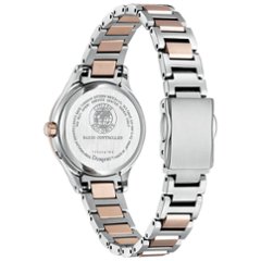 EC1165-51W　クロスシー【ノベルティ付・国内正規品】【ｷﾞﾌﾄ包装･ｻｲｽﾞ調整無料】ｿｰﾗｰ電波　レディース腕時計 北川景子さん着用CMモデル画像