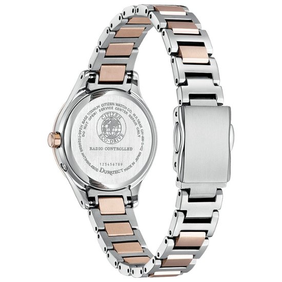 EC1165-51W　クロスシー【ノベルティ付・国内正規品】【ｷﾞﾌﾄ包装･ｻｲｽﾞ調整無料】ｿｰﾗｰ電波　レディース腕時計 北川景子さん着用CMモデル画像