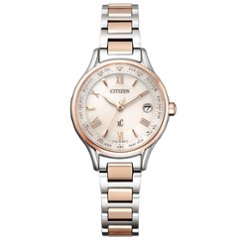 EC1165-51W　クロスシー【ノベルティ付・国内正規品】【ｷﾞﾌﾄ包装･ｻｲｽﾞ調整無料】ｿｰﾗｰ電波　レディース腕時計 北川景子さん着用CMモデル画像