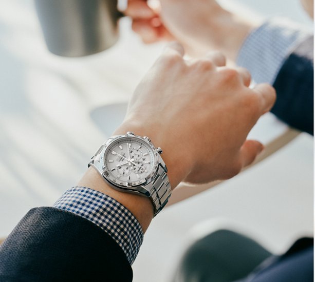 SBPY179 ｾｲｺｰｾﾚｸｼｮﾝ【ノベルティ付・ｷﾞﾌﾄ包装･ｻｲｽﾞ調整無料・国内正規品】メンズ 腕時計　ソーラークロノ画像