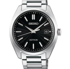 SBXY033 ｾｲｺｰｱｽﾄﾛﾝ【ﾉﾍﾞﾙﾃｨ付・ｷﾞﾌﾄ包装・ﾍﾞﾙﾄ調整無料・新品正規品】ｿｰﾗｰ電波 ﾒﾝｽﾞ腕時計画像