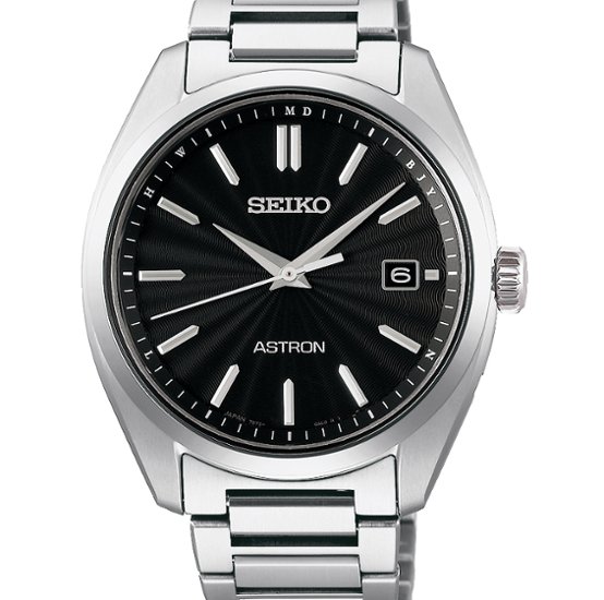 SBXY033 ｾｲｺｰｱｽﾄﾛﾝ【ﾉﾍﾞﾙﾃｨ付・ｷﾞﾌﾄ包装・ﾍﾞﾙﾄ調整無料・新品正規品】ｿｰﾗｰ電波 ﾒﾝｽﾞ腕時計画像