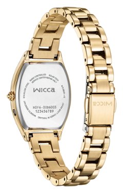 KS4-022-21 ウィッカ【正規ﾒｰｶｰ保証書付･ｷﾞﾌﾄ包装･ﾍﾞﾙﾄ調整無料】腕時計 ﾚﾃﾞｨｽ ｿｰﾗｰ ｼﾝﾌﾟﾙｱｼﾞｬｽﾄ 限定画像