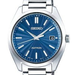 SBXY031 ｾｲｺｰｱｽﾄﾛﾝ【ﾉﾍﾞﾙﾃｨ付・ｷﾞﾌﾄ包装・ﾍﾞﾙﾄ調整無料・新品正規品】ｿｰﾗｰ電波 ﾒﾝｽﾞ腕時計画像