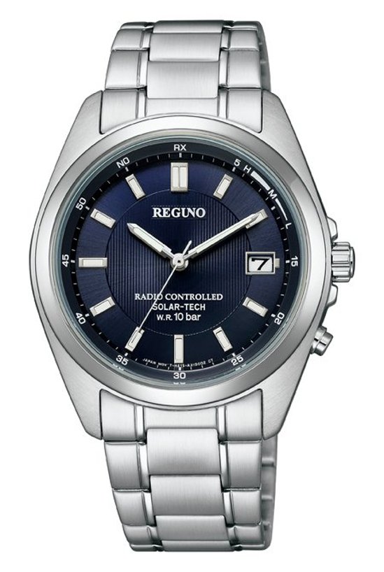 KS3-115-71 シチズンレグノ 【正規ﾒｰｶｰ保証書付・ｷﾞﾌﾄ包装･ｻｲｽﾞ調整無料】ソーラー電波画像