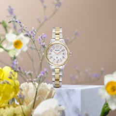 SSQW092 ｾｲｺｰﾙｷｱ【ﾉﾍﾞﾙﾃｨ付・ｷﾞﾌﾄ包装･ﾍﾞﾙﾄ調整無料･新品正規品】ｿｰﾗｰ電波　ﾚﾃﾞｨｰｽ腕時計画像