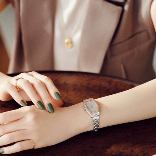 SSQW072 ｾｲｺｰﾙｷｱ【ﾉﾍﾞﾙﾃｨ付・ｷﾞﾌﾄ包装･ﾍﾞﾙﾄ調整無料･新品正規品】ｿｰﾗｰ電波　ﾚﾃﾞｨｰｽ腕時計画像