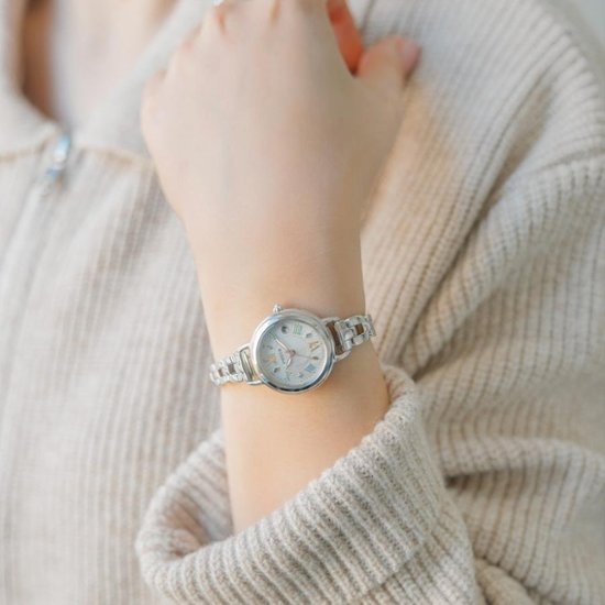 KL0-511-21 ウィッカ【正規ﾒｰｶｰ保証書付･ｷﾞﾌﾄ包装･ﾍﾞﾙﾄ調整無料】腕時計 ﾚﾃﾞｨｽ ｿｰﾗｰ電波  限定画像