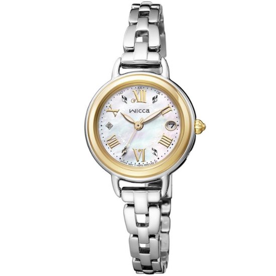 KL0-537-21 ウィッカ【正規ﾒｰｶｰ保証書付･ｷﾞﾌﾄ包装･ﾍﾞﾙﾄ調整無料】腕時計 ﾚﾃﾞｨｽ ｿｰﾗｰ電波画像