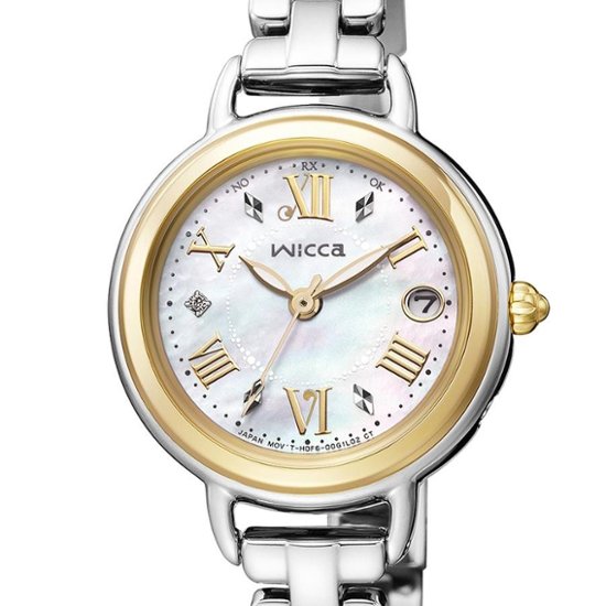 KL0-537-21 ウィッカ【正規ﾒｰｶｰ保証書付･ｷﾞﾌﾄ包装･ﾍﾞﾙﾄ調整無料】腕時計 ﾚﾃﾞｨｽ ｿｰﾗｰ電波画像