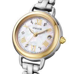 KL0-537-21 ウィッカ【正規ﾒｰｶｰ保証書付･ｷﾞﾌﾄ包装･ﾍﾞﾙﾄ調整無料】腕時計 ﾚﾃﾞｨｽ ｿｰﾗｰ電波の画像