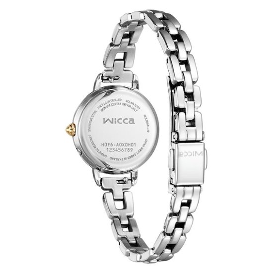 KL0-537-21 ウィッカ【正規ﾒｰｶｰ保証書付･ｷﾞﾌﾄ包装･ﾍﾞﾙﾄ調整無料】腕時計 ﾚﾃﾞｨｽ ｿｰﾗｰ電波画像