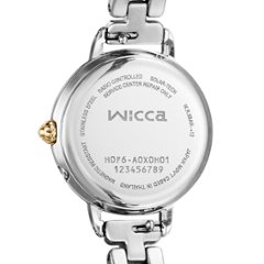 KL0-537-21 ウィッカ【正規ﾒｰｶｰ保証書付･ｷﾞﾌﾄ包装･ﾍﾞﾙﾄ調整無料】腕時計 ﾚﾃﾞｨｽ ｿｰﾗｰ電波画像