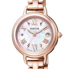 KL0-561-21 ウィッカ【正規ﾒｰｶｰ保証書付･ｷﾞﾌﾄ包装･ﾍﾞﾙﾄ調整無料】腕時計 ﾚﾃﾞｨｽ ｿｰﾗｰ電波画像