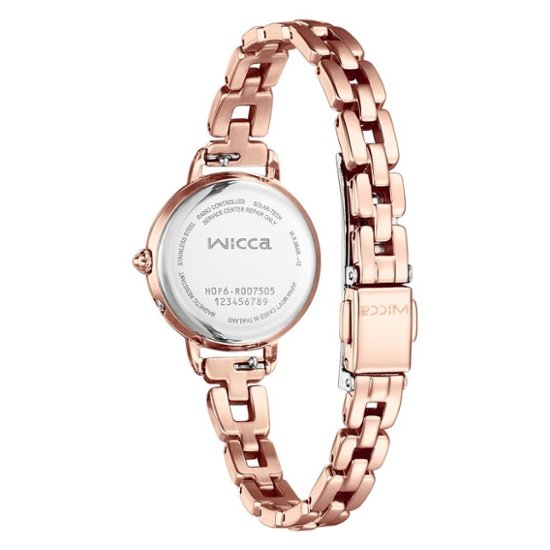 KL0-561-21 ウィッカ【正規ﾒｰｶｰ保証書付･ｷﾞﾌﾄ包装･ﾍﾞﾙﾄ調整無料】腕時計 ﾚﾃﾞｨｽ ｿｰﾗｰ電波画像