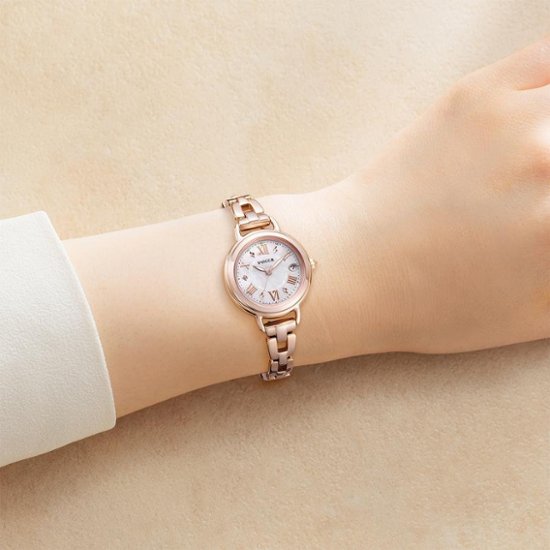 KL0-561-21 ウィッカ【正規ﾒｰｶｰ保証書付･ｷﾞﾌﾄ包装･ﾍﾞﾙﾄ調整無料】腕時計 ﾚﾃﾞｨｽ ｿｰﾗｰ電波画像