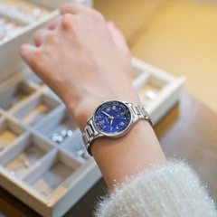 EC1160-71Lｸﾛｽｼｰ【ﾉﾍﾞﾙﾃｨ付･国内正規品･ｷﾞﾌﾄ包装･ﾍﾞﾙﾄ調整無料】ｿｰﾗｰ電波 ﾚﾃﾞｨｽ腕時計 限定画像