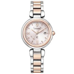 ES9465-50W クロスシー【ノベルティ付・国内正規品】【ｷﾞﾌﾄ包装･ｻｲｽﾞ調整無料】ｿｰﾗｰ電波　レディース腕時計 画像