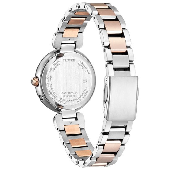 ES9465-50W クロスシー【ノベルティ付・国内正規品】【ｷﾞﾌﾄ包装･ｻｲｽﾞ調整無料】ｿｰﾗｰ電波　レディース腕時計 画像