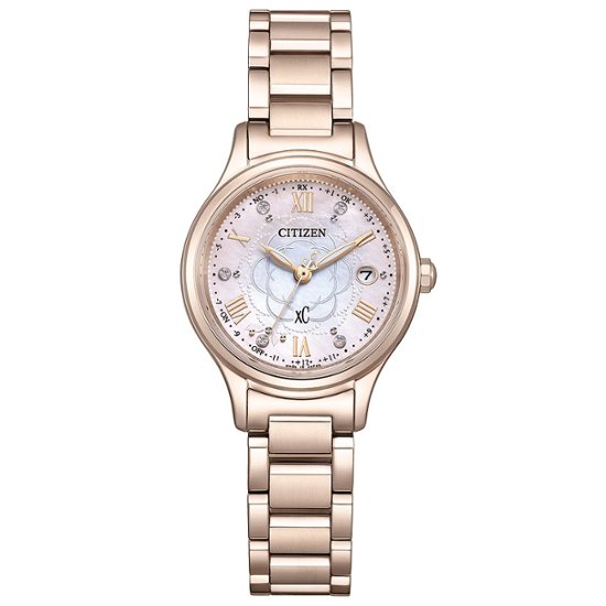 ES9498-69N:ｸﾛｽｼｰ【ﾉﾍﾞﾙﾃｨ付･国内正規品･ｷﾞﾌﾄ包装･ﾍﾞﾙﾄ調整無料】ｿｰﾗｰ電波 ﾚﾃﾞｨｽ腕時計 ｼﾝﾌﾟﾙｱｼﾞｬｽﾄ 限定画像