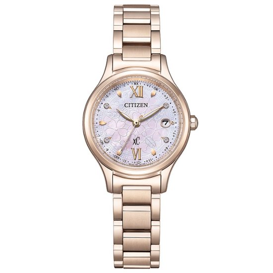 ES9498-77N:ｸﾛｽｼｰ【ﾉﾍﾞﾙﾃｨ付･国内正規品･ｷﾞﾌﾄ包装･ﾍﾞﾙﾄ調整無料】ｿｰﾗｰ電波 ﾚﾃﾞｨｽ腕時計 ｼﾝﾌﾟﾙｱｼﾞｬｽﾄ 限定画像