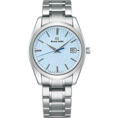 SBGX357 グランドセイコー[Heritage]ﾏｽﾀｰｼｮｯﾌﾟﾓﾃﾞﾙ 【正規保証品】メンズ腕時計 クオーツ ‘Skyflake’ 37mm Titanium（在庫あり）画像