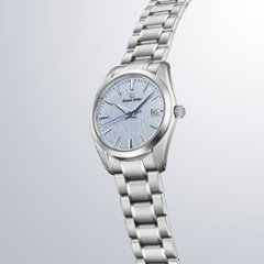 SBGX357 グランドセイコー[Heritage]ﾏｽﾀｰｼｮｯﾌﾟﾓﾃﾞﾙ 【正規保証品】メンズ腕時計 クオーツ ‘Skyflake’ 37mm Titanium（在庫あり）画像