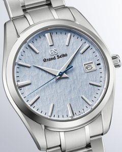 SBGX357 グランドセイコー[Heritage]ﾏｽﾀｰｼｮｯﾌﾟﾓﾃﾞﾙ 【正規保証品】メンズ腕時計 クオーツ ‘Skyflake’ 37mm Titanium（在庫あり）画像