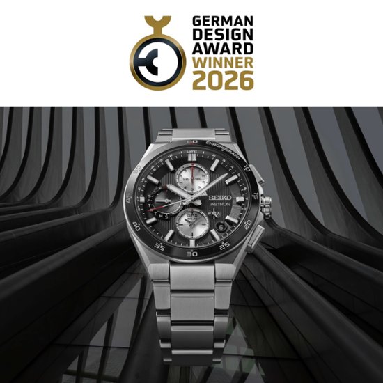 SBXC151・ｾｲｺｰｱｽﾄﾛﾝ【ﾉﾍﾞﾙﾃｨ付・ｷﾞﾌﾄ包装・ﾍﾞﾙﾄ調整無料・新品正規品】GPSｿｰﾗｰ電波 ﾒﾝｽﾞ腕時計 大谷選手2024広告モデル画像