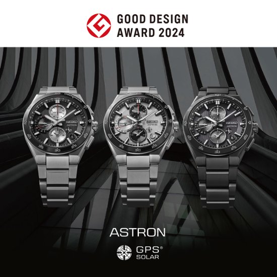 SBXC151・ｾｲｺｰｱｽﾄﾛﾝ【ﾉﾍﾞﾙﾃｨ付・ｷﾞﾌﾄ包装・ﾍﾞﾙﾄ調整無料・新品正規品】GPSｿｰﾗｰ電波 ﾒﾝｽﾞ腕時計 大谷選手2024広告モデル画像