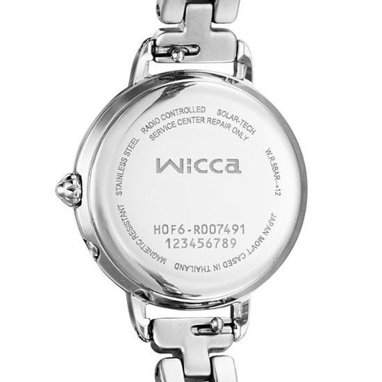 KL0-511-21 ウィッカ【正規ﾒｰｶｰ保証書付･ｷﾞﾌﾄ包装･ﾍﾞﾙﾄ調整無料】腕時計 ﾚﾃﾞｨｽ ｿｰﾗｰ電波  限定画像