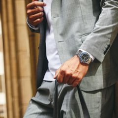 NB6031-56E シリーズ8【ノベルティ付・ｷﾞﾌﾄ包装･ベルト調整無料・国内正規品】腕時計 メンズ メカニカル GMT画像