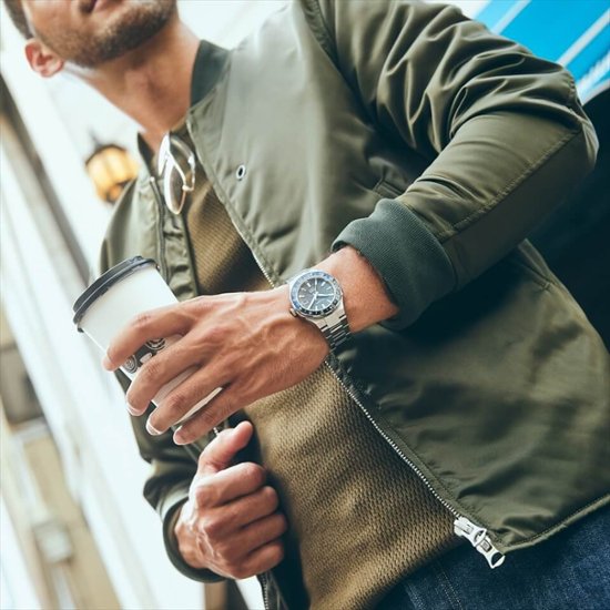 NB6031-56E シリーズ8【ノベルティ付・ｷﾞﾌﾄ包装･ベルト調整無料・国内正規品】腕時計 メンズ メカニカル GMT画像