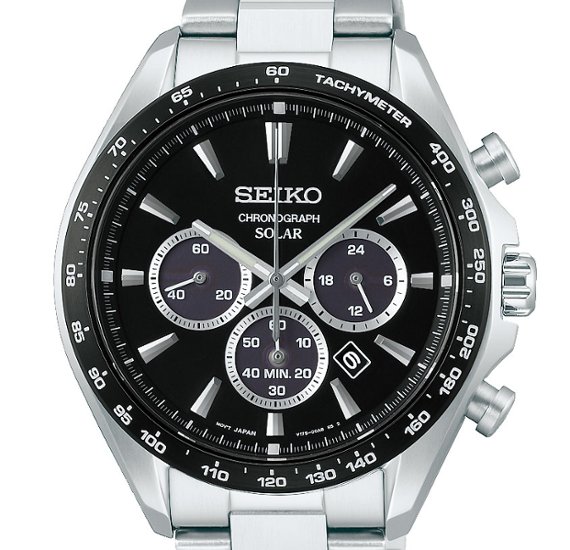 SBPY185 ｾｲｺｰｾﾚｸｼｮﾝ【ノベルティ付・ｷﾞﾌﾄ包装･ｻｲｽﾞ調整無料・国内正規品】メンズ 腕時計　ソーラークロノ画像