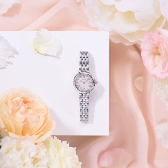 SSWA001 ｾｲｺｰﾙｷｱ【ﾉﾍﾞﾙﾃｨ付・ｷﾞﾌﾄ包装･ﾍﾞﾙﾄ調整無料･新品正規品】電池式ｸｫｰﾂ　ﾚﾃﾞｨｰｽ腕時計 画像