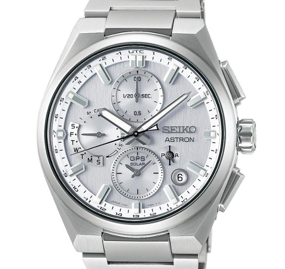 SBXC159・ｾｲｺｰｱｽﾄﾛﾝ【ﾉﾍﾞﾙﾃｨ付・ｷﾞﾌﾄ包装・ﾍﾞﾙﾄ調整無料・新品正規品】GPSｿｰﾗｰ電波 ﾒﾝｽﾞ腕時計画像