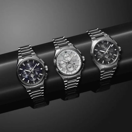 SBXC159・ｾｲｺｰｱｽﾄﾛﾝ【ﾉﾍﾞﾙﾃｨ付・ｷﾞﾌﾄ包装・ﾍﾞﾙﾄ調整無料・新品正規品】GPSｿｰﾗｰ電波 ﾒﾝｽﾞ腕時計画像