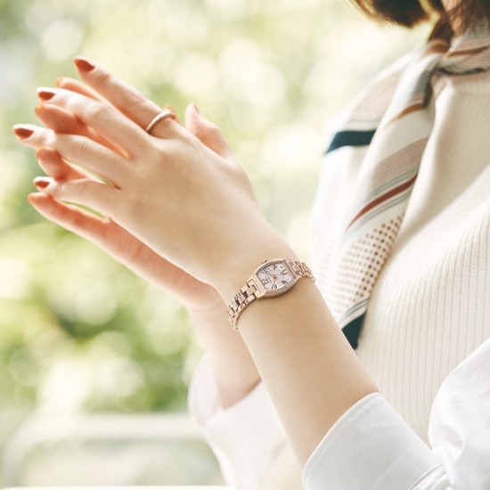 SSWA016 ｾｲｺｰﾙｷｱ【ﾉﾍﾞﾙﾃｨ付・ｷﾞﾌﾄ包装･ﾍﾞﾙﾄ調整無料･新品正規品】ﾚﾃﾞｨｰｽ腕時計 電池式クオーツ画像