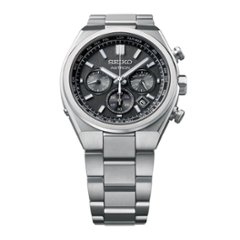 SBXY097 ｾｲｺｰｱｽﾄﾛﾝ【ﾉﾍﾞﾙﾃｨ付・ｷﾞﾌﾄ包装・ﾍﾞﾙﾄ調整無料・新品正規品】ｿｰﾗｰ電波 ﾒﾝｽﾞ腕時計 画像